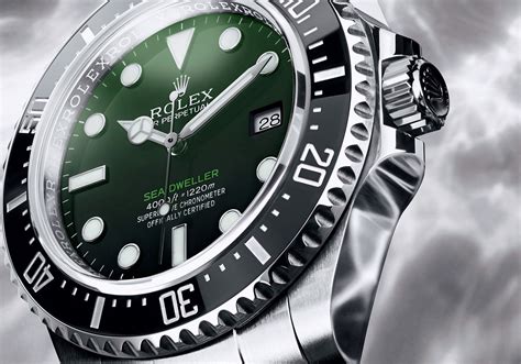 rolex sea dweller 50th anniversary gradient green dial|Rolex Sea-Dweller thickness.